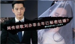 去年爆料胡歌结婚视频,甜蜜瞬间见证爱情升华